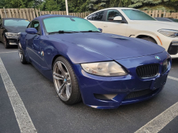 2007 BMW Z4 M Coupe in Interlagos Blue Metallic over Black Nappa