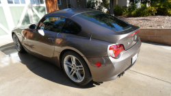 2007 BMW Z4 M Coupe in Sepang Bronze Metallic over Dark Sepang Brown Nappa