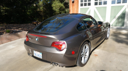 2007 BMW Z4 M Coupe in Sepang Bronze Metallic over Dark Sepang Brown Nappa