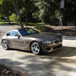 2007 BMW Z4 M Coupe in Sepang Bronze Metallic over Dark Sepang Brown Nappa