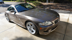 2007 BMW Z4 M Coupe in Sepang Bronze Metallic over Dark Sepang Brown Nappa