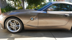 2007 BMW Z4 M Coupe in Sepang Bronze Metallic over Dark Sepang Brown Nappa
