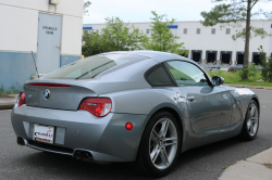 2007 BMW Z4 M Coupe in Silver Gray Metallic over Black Nappa