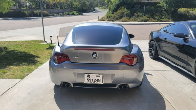 2007 BMW Z4 M Coupe in Silver Gray Metallic over Black Nappa