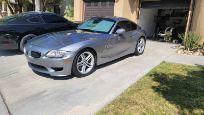 2007 BMW Z4 M Coupe in Silver Gray Metallic over Black Nappa