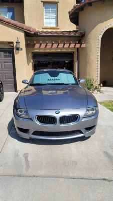 2007 BMW Z4 M Coupe in Silver Gray Metallic over Black Nappa