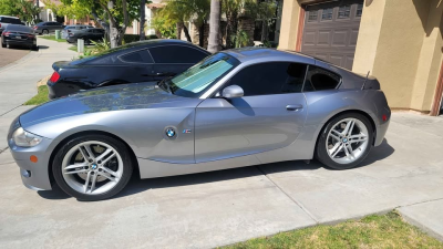 2007 BMW Z4 M Coupe in Silver Gray Metallic over Black Nappa