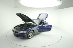 2007 BMW Z4 M Coupe in Interlagos Blue Metallic over Dark Sepang Brown Nappa
