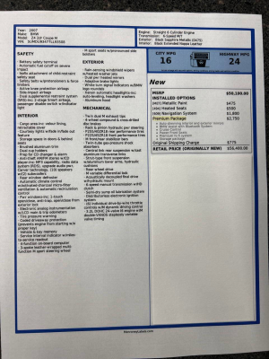 2007 BMW Z4 M Coupe in Black Sapphire Metallic over Black Extended Nappa