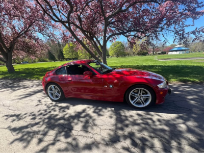 2007 BMW Z4 M Coupe in Imola Red 2 over Black Nappa