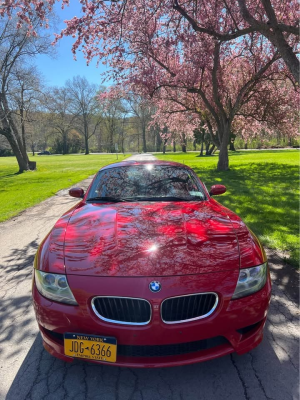 2007 BMW Z4 M Coupe in Imola Red 2 over Black Nappa