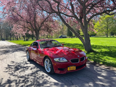2007 BMW Z4 M Coupe in Imola Red 2 over Black Nappa