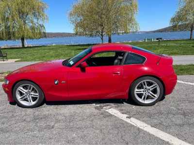 2007 BMW Z4 M Coupe in Imola Red 2 over Black Nappa