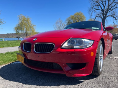 2007 BMW Z4 M Coupe in Imola Red 2 over Black Nappa