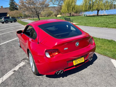2007 BMW Z4 M Coupe in Imola Red 2 over Black Nappa