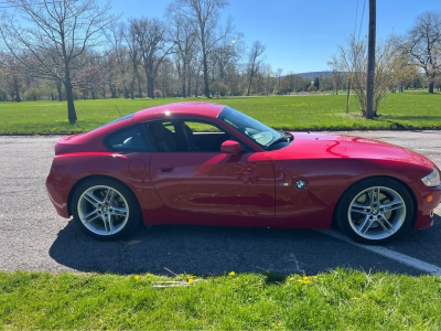 2007 BMW Z4 M Coupe in Imola Red 2 over Black Nappa