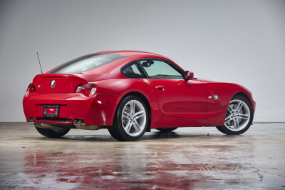 2007 BMW Z4 M Coupe in Imola Red 2 over Black Nappa