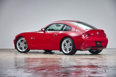 2007 BMW Z4 M Coupe in Imola Red 2 over Black Nappa