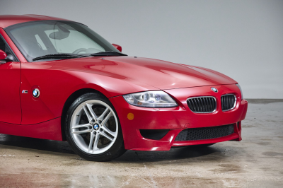 2007 BMW Z4 M Coupe in Imola Red 2 over Black Nappa