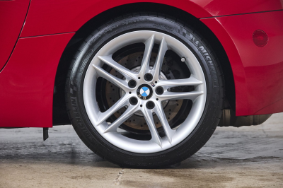 2007 BMW Z4 M Coupe in Imola Red 2 over Black Nappa