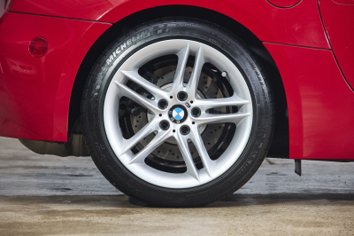 2007 BMW Z4 M Coupe in Imola Red 2 over Black Nappa