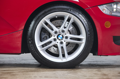 2007 BMW Z4 M Coupe in Imola Red 2 over Black Nappa