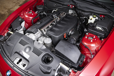 2007 BMW Z4 M Coupe in Imola Red 2 over Black Nappa
