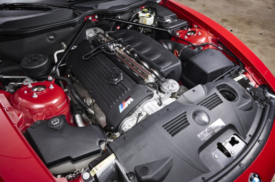2007 BMW Z4 M Coupe in Imola Red 2 over Black Nappa