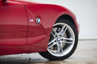 2007 BMW Z4 M Coupe in Imola Red 2 over Black Nappa
