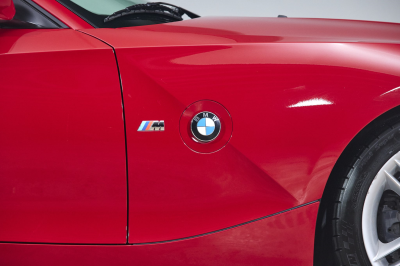 2007 BMW Z4 M Coupe in Imola Red 2 over Black Nappa
