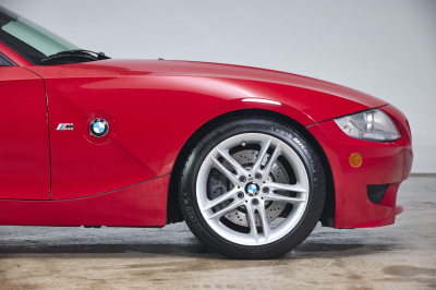 2007 BMW Z4 M Coupe in Imola Red 2 over Black Nappa