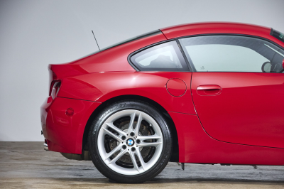 2007 BMW Z4 M Coupe in Imola Red 2 over Black Nappa