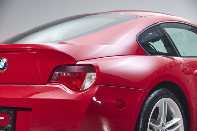 2007 BMW Z4 M Coupe in Imola Red 2 over Black Nappa