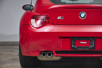 2007 BMW Z4 M Coupe in Imola Red 2 over Black Nappa
