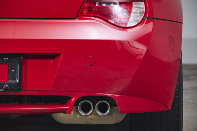 2007 BMW Z4 M Coupe in Imola Red 2 over Black Nappa