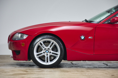 2007 BMW Z4 M Coupe in Imola Red 2 over Black Nappa