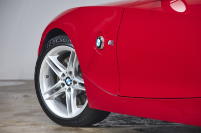 2007 BMW Z4 M Coupe in Imola Red 2 over Black Nappa