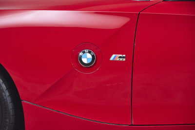 2007 BMW Z4 M Coupe in Imola Red 2 over Black Nappa