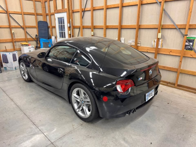 2007 BMW Z4 M Coupe in Black Sapphire Metallic over Imola Red Nappa