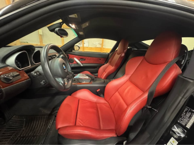 2007 BMW Z4 M Coupe in Black Sapphire Metallic over Imola Red Nappa