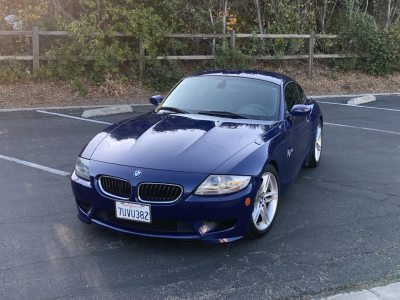 2007 BMW Z4 M Coupe in Interlagos Blue Metallic over Black Extended Nappa