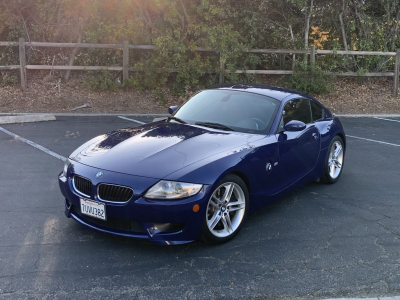 2007 BMW Z4 M Coupe in Interlagos Blue Metallic over Black Extended Nappa