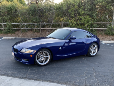 2007 BMW Z4 M Coupe in Interlagos Blue Metallic over Black Extended Nappa