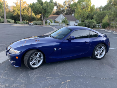 2007 BMW Z4 M Coupe in Interlagos Blue Metallic over Black Extended Nappa