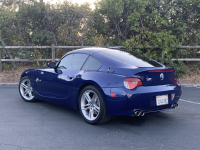 2007 BMW Z4 M Coupe in Interlagos Blue Metallic over Black Extended Nappa