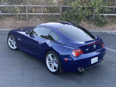 2007 BMW Z4 M Coupe in Interlagos Blue Metallic over Black Extended Nappa