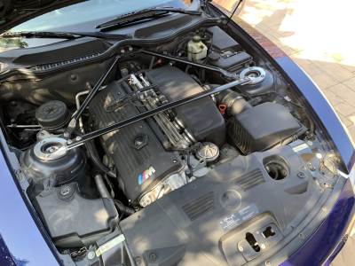 2007 BMW Z4 M Coupe in Interlagos Blue Metallic over Black Extended Nappa