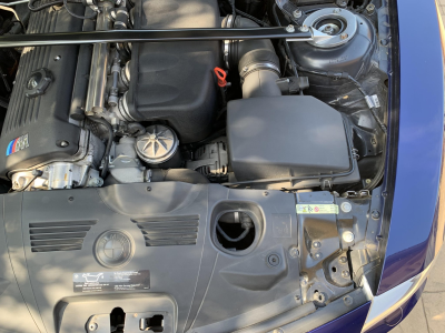 2007 BMW Z4 M Coupe in Interlagos Blue Metallic over Black Extended Nappa