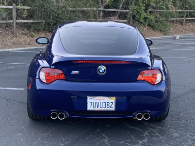 2007 BMW Z4 M Coupe in Interlagos Blue Metallic over Black Extended Nappa