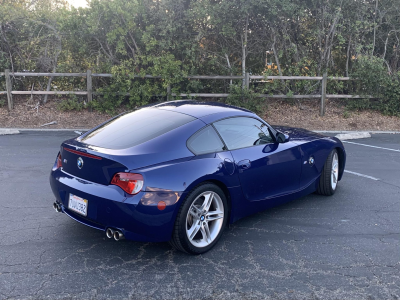 2007 BMW Z4 M Coupe in Interlagos Blue Metallic over Black Extended Nappa